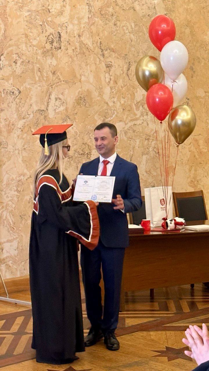 Поздравляем Светлану Заречневу с получением степени MBA!