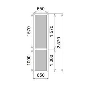 Окно ПВХ VEKA SoftLine 70 Белый